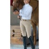 Ovation Girls' Euroweave Sidezip Breeches Tan 16 US - Image 3