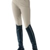 Ovation Girls' Euroweave Sidezip Breeches Tan 16 US