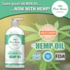 Wild Alaskan Salmon Fish & Hemp Seed Oil for Dogs 16 oz; Natural Liquid Supplement with Omega 3's Support Joint, Heart… - Image 8
