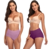 ANNYISON Womens Underwear,High Waist Full Coverage Cotton Brief Colorful Panties  for Women… - Image 7