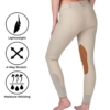 ELATION Show Breeches for Women Platinum-Incredible Performance, Comfort & Style - Image 3