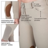 ELATION Show Breeches for Women Platinum-Incredible Performance, Comfort & Style - Image 4