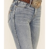 Shyanne Women's Shaping Darts Bootcut Riding Jeans Light Blue 34W x 36L - Image 5