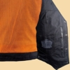 WOMEN'S MOTORCYCLE RIDING 7 POCKETBLK LEATHER VEST SIDE LACES GUN POCKET INSIDE ( Regular Regular 5XL Regular) - Image 7